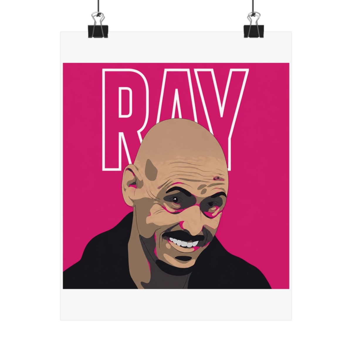 Mr Inbetween inspired print, poster, minimal tv art